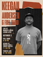 Keegan Andersen support Rebecca Lorna & Jeremy Forester